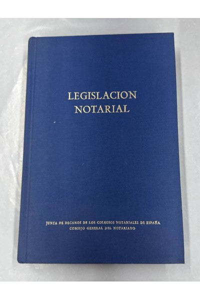 LEGISLACIÓN NOTARIAL